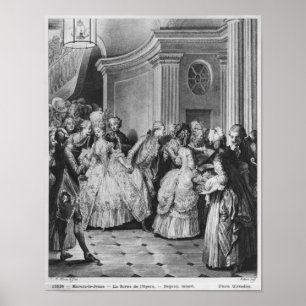 Uit de opera komen poster
