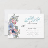 Uit de reeks biedingen in Spun Sugar Blue RSV RSVP Kaartje (Voorkant)