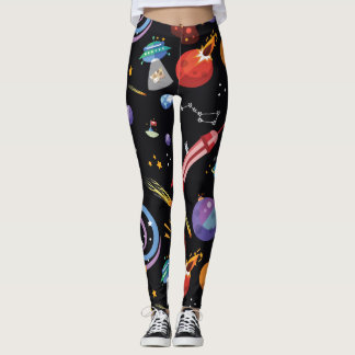 Uit de ruimte geplaatste Leggings - Buiten-ruimtek