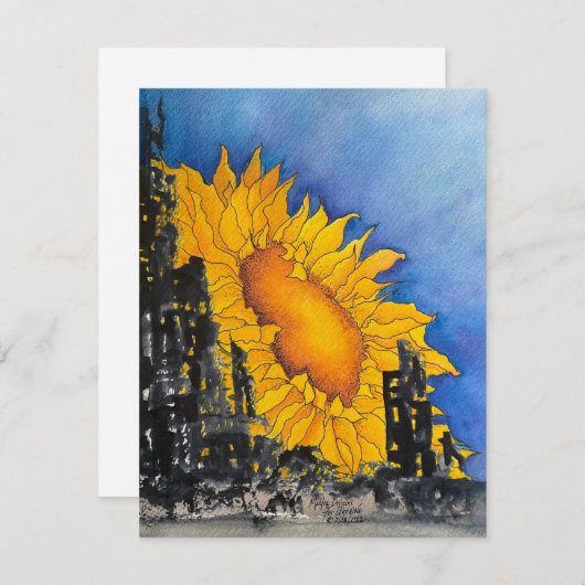 Uit de Ruins Bedankkaart (Voorkant / Achterkant)