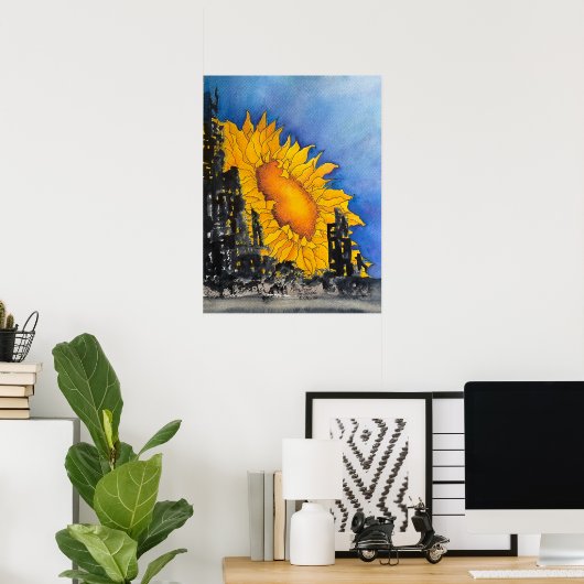 Uit de Ruins Poster (Thuiskantoor)