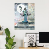 Uit de Schaduwen Fairy Dragon Poster (Thuiskantoor)