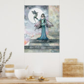 Uit de Schaduwen Fairy Dragon Poster (Keuken)
