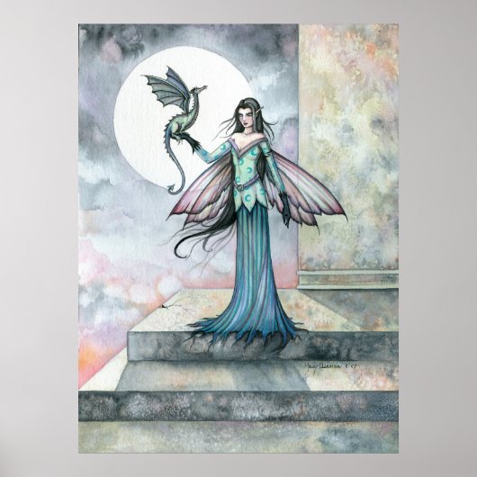 Uit de Schaduwen Fairy Dragon Poster (Voorkant)