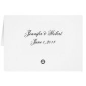 Uit de tentkaart voor het nummer van de tabel met  (Achterkant Horizontaal)