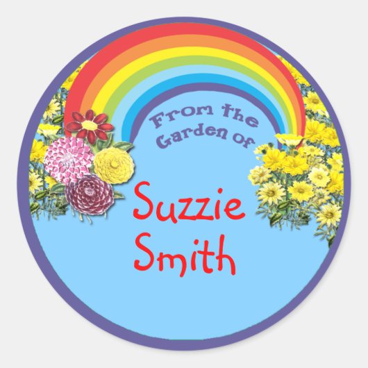 Uit de tuin van conserven labels (Voorkant)