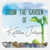 Uit de tuin van Sticker (Voorkant)