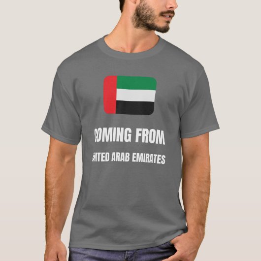 Uit de Verenigde Arabische Emiraten T-shirt (Voorkant)