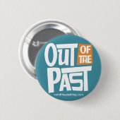 Uit de vorige Button - Blauw (Voorkant /achterkant)