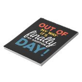 Uit De Weg Het Is Eindelijk Mijn Adoptiedag Notitieblok (Linkerzijde)