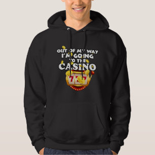 Uit De Weg Ik Ga Naar Het Casino Las Vegas Ga Hoodie