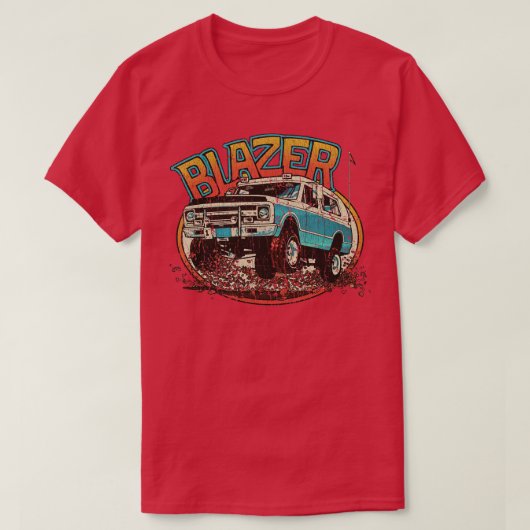 Uit de weg K5 Blazer 4x4 1971 T-shirt (Design voorkant)