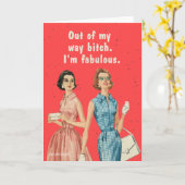 Uit de weg! kaart (Gele Bloem)