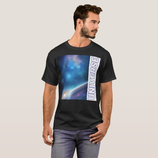 Uit de wereld - Universe Graphics 14 T-shirt (Voorkant volledig)