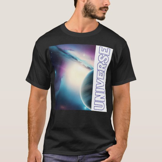Uit de wereld - Universe Graphics 16 T-shirt (Voorkant)