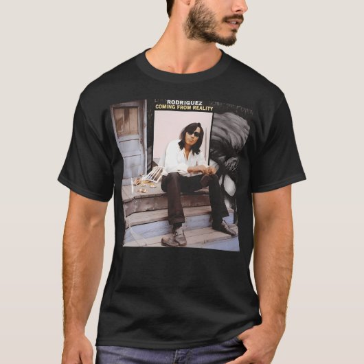 Uit de werkelijkheid - Sixto Rodriguez T-shirt (Voorkant)