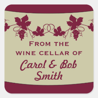 Uit de wijnkelder van Sticker