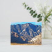 Uit de woestijn komen briefkaart (Staand voorkant)