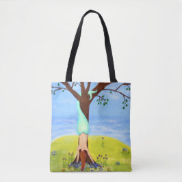 Uit de zeemeerminkunst tote bag