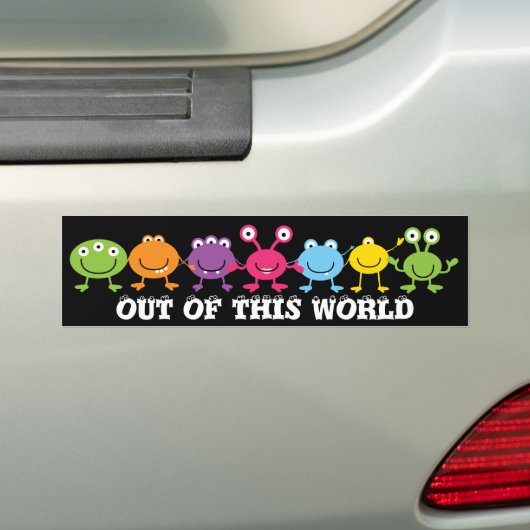 Uit deze Bumperstickers van de wereld (Op auto)