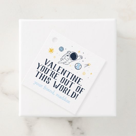 Uit deze Valentijn van de wereld Bedankjes Labels (In situ)