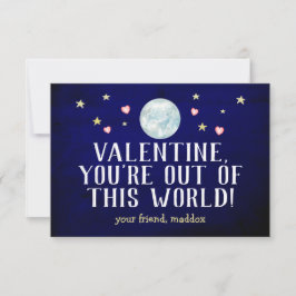 Uit deze Valentijn van de wereld Notitiekaartje