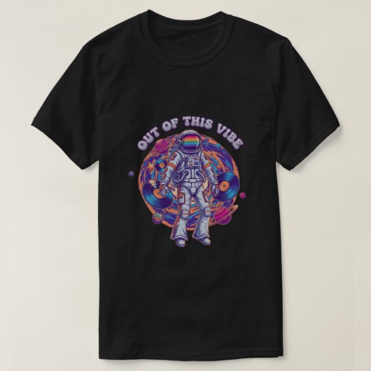 Uit deze vibe t-shirt (Design voorkant)