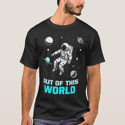 UIT DEZE WERELD - Astronaut T-shirt (Voorkant)