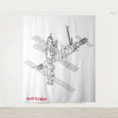 Uit deze wereld-boomstammen wandkleed (Voorkant)