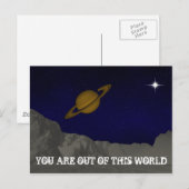 Uit deze wereld briefkaart (Voorkant / Achterkant)