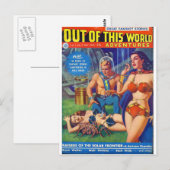 Uit deze wereld briefkaart (Voorkant / Achterkant)