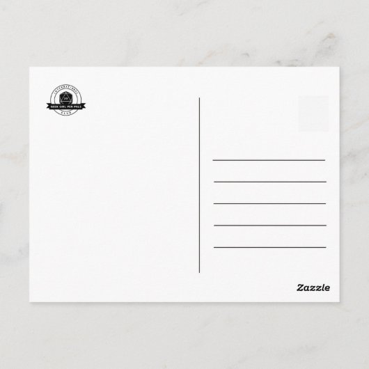 "Uit deze wereld" Briefkaart IGGPPC-Logo (Achterkant)