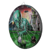 Uit deze wereld dartbord (Voorkant Rechts)