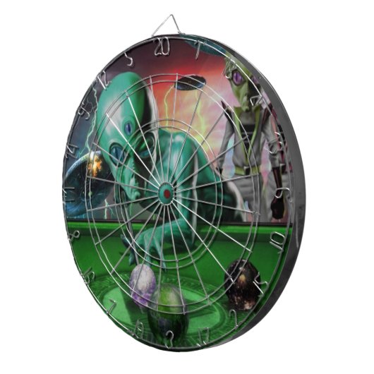 Uit deze wereld dartbord (Voorkant Rechts)