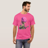Uit deze wereld graffiti stijl t-shirt (Voorkant volledig)