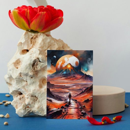 Uit deze wereld - Het pad vooruit Briefkaart