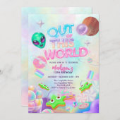 uit deze wereld kaart (Voorkant / Achterkant)