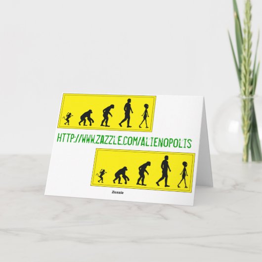 Uit deze wereld! kaart (Achterkant)