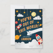 Uit Deze Wereld Klaslokaal Valentijnsdag Kaart (Voorkant)