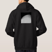 Uit deze wereld Mannen Zip Up Hoodie (Achterkant)