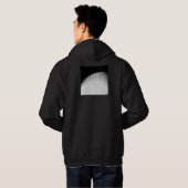 Uit deze wereld Mannen Zip Up Hoodie (Achterkant volledig)
