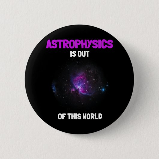 Uit deze wereld meme voor GeneZ Ronde Button 5,7 Cm (Voorkant)