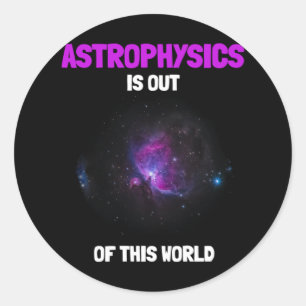Uit deze wereld meme voor GeneZ Ronde Sticker