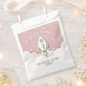 Uit deze wereld ruimte roze klaslokaal Valentijn Bedankzakje (Geknipt)