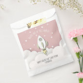 Uit deze wereld ruimte roze klaslokaal Valentijn Bedankzakje (Gezegeld)