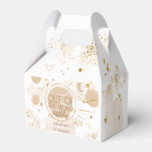 Uit deze wereld ruimte verjaardag bedankdoosjes (Achterkant)