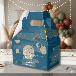 Uit deze wereld ruimte verjaardag bedankdoosjes