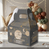 Uit deze wereld ruimte verjaardag bedankdoosjes