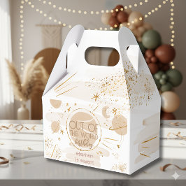 Uit deze wereld ruimte verjaardag bedankdoosjes