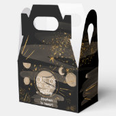 Uit deze wereld ruimte verjaardag bedankdoosjes (Geopend)